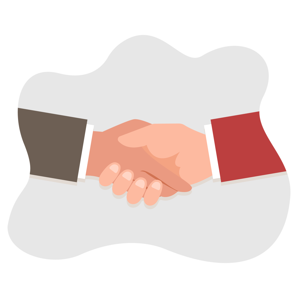 وکتور دودست به نشانه همکاری نشر ترنگ با مترجمان